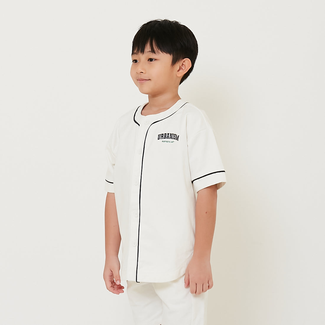 Boy Embroidery Baseball Shirt - SB2410142