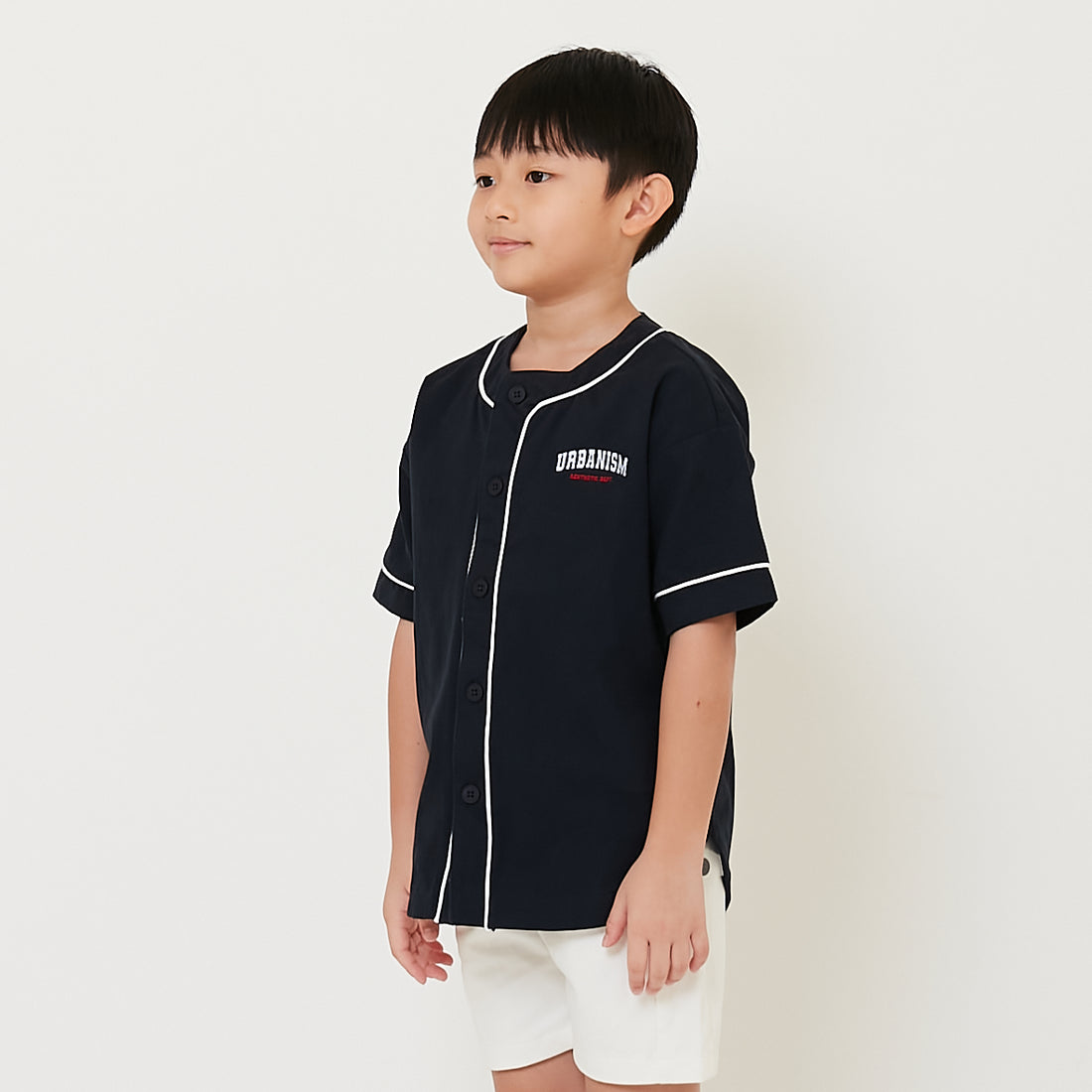 Boy Embroidery Baseball Shirt - SB2410142