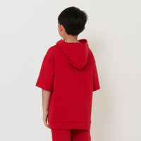 Boy Oversized Neoprene Hoodie - SB2410145