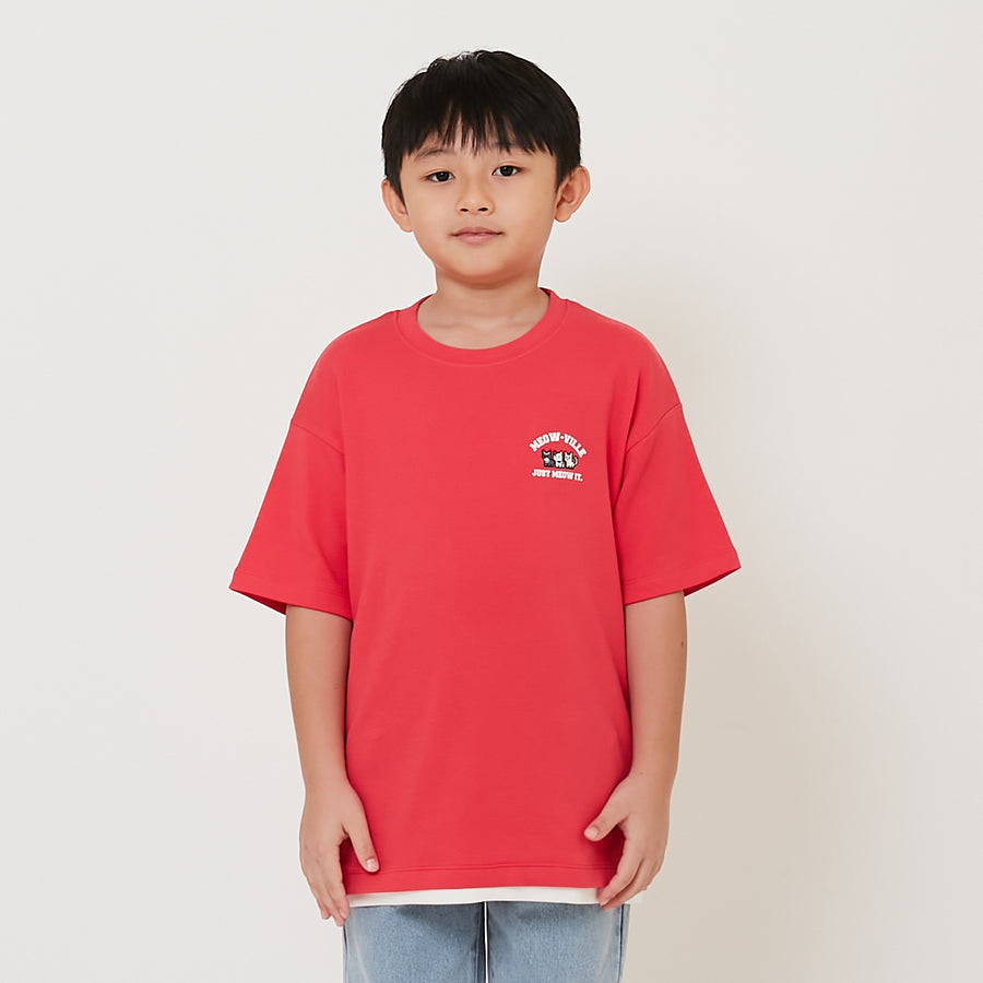 Boy Printed Oversized Tee - SB2410150