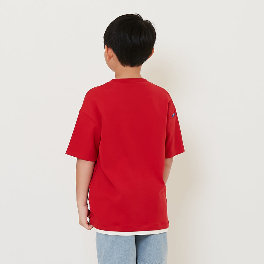 Boy Printed Oversized Tee - SB2410150