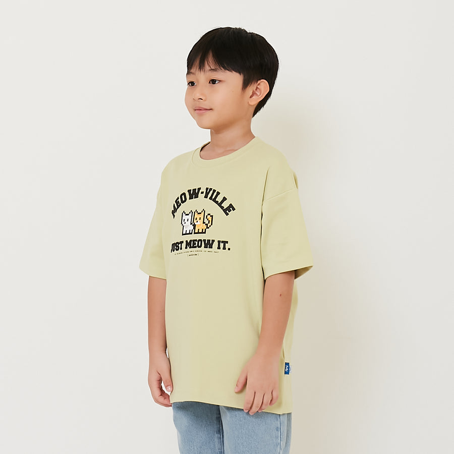 Boy Printed Oversized Tee - SB2410151