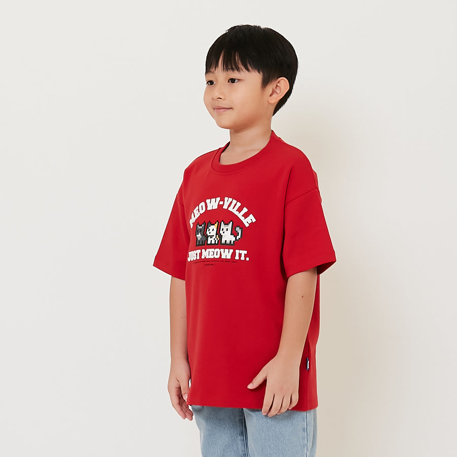 Boy Printed Oversized Tee - SB2410151