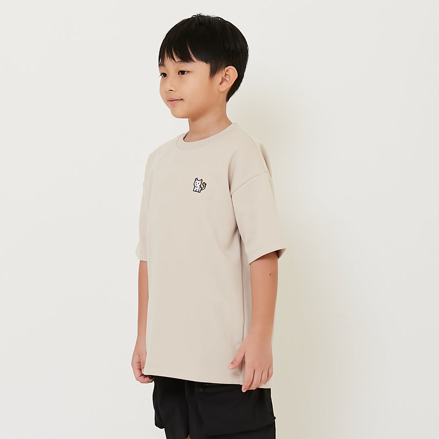 Boy Embroidery Oversized Tee - SB2410152