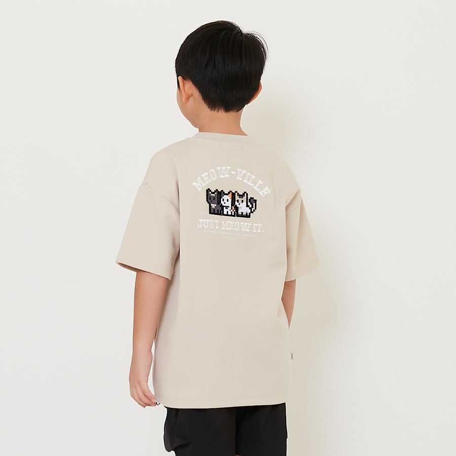 Boy Embroidery Oversized Tee - SB2410152