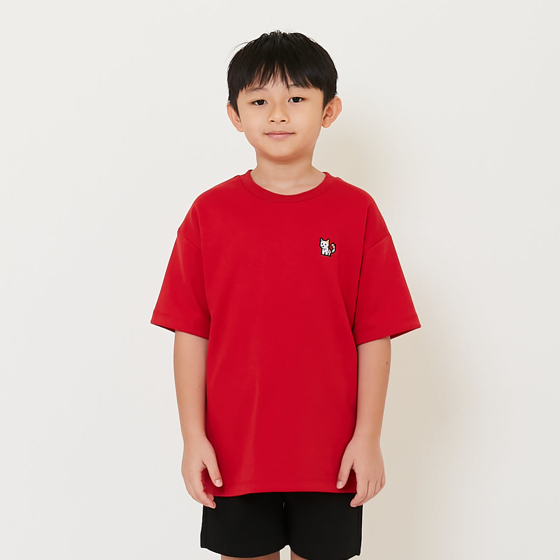 Boy Embroidery Oversized Tee - SB2410152