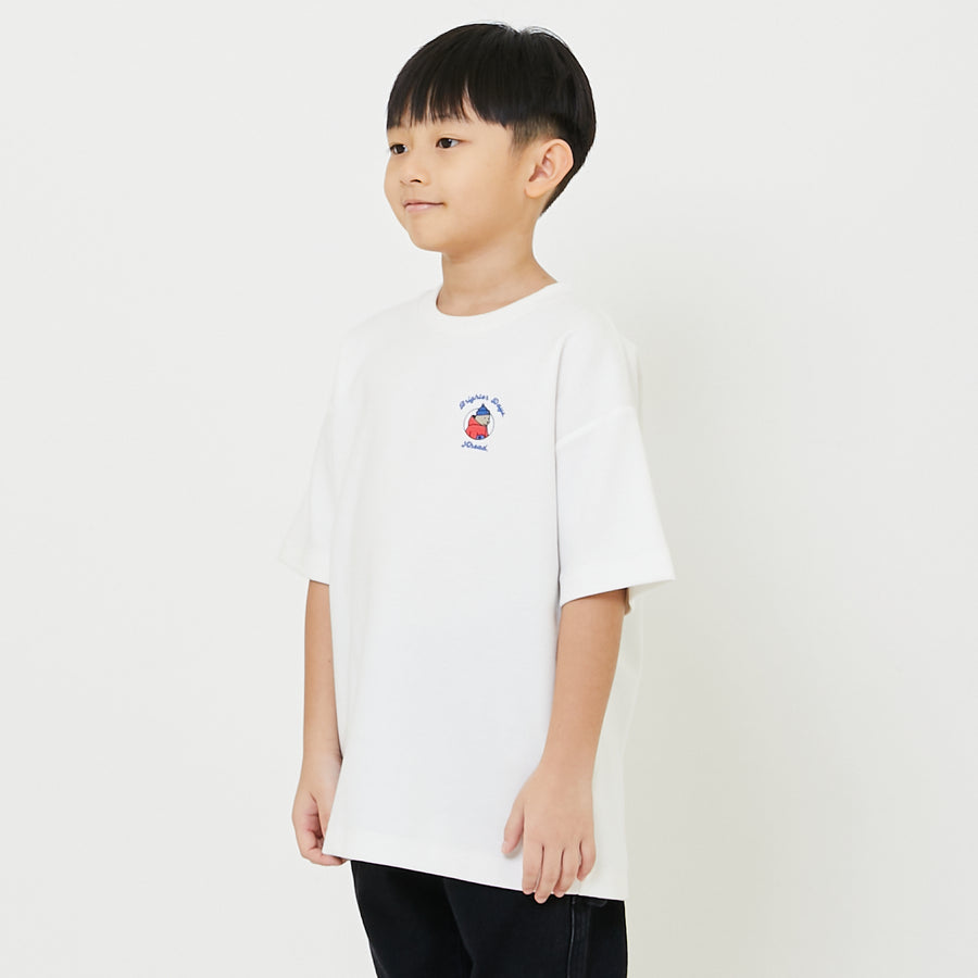 Boy Embroidery Oversized Tee - SB2411137