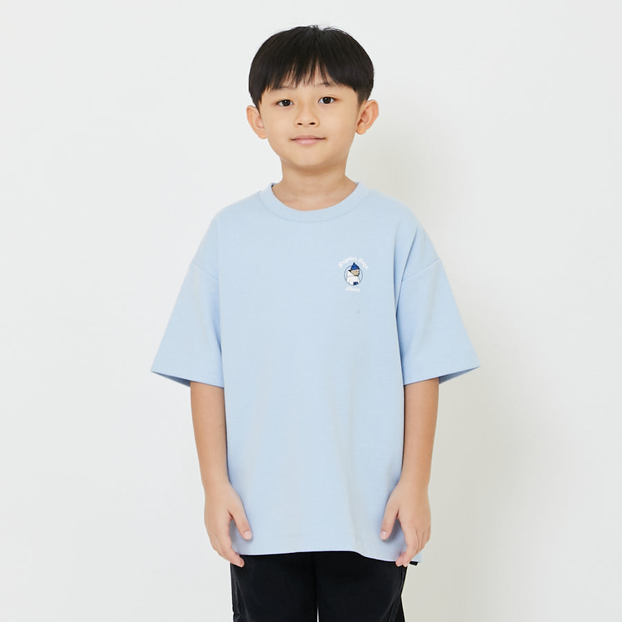 Boy Embroidery Oversized Tee - SB2411137