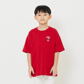 Boy Embroidery Oversized Tee - SB2411137