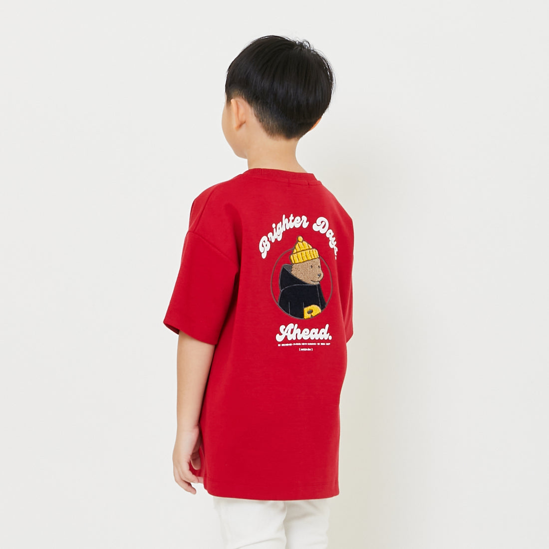 Boy Embroidery Oversized Tee - SB2411137