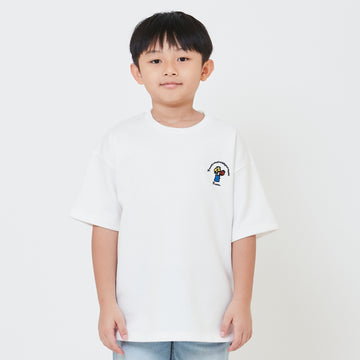 Boy Embroidery Oversized Tee - SB2411160