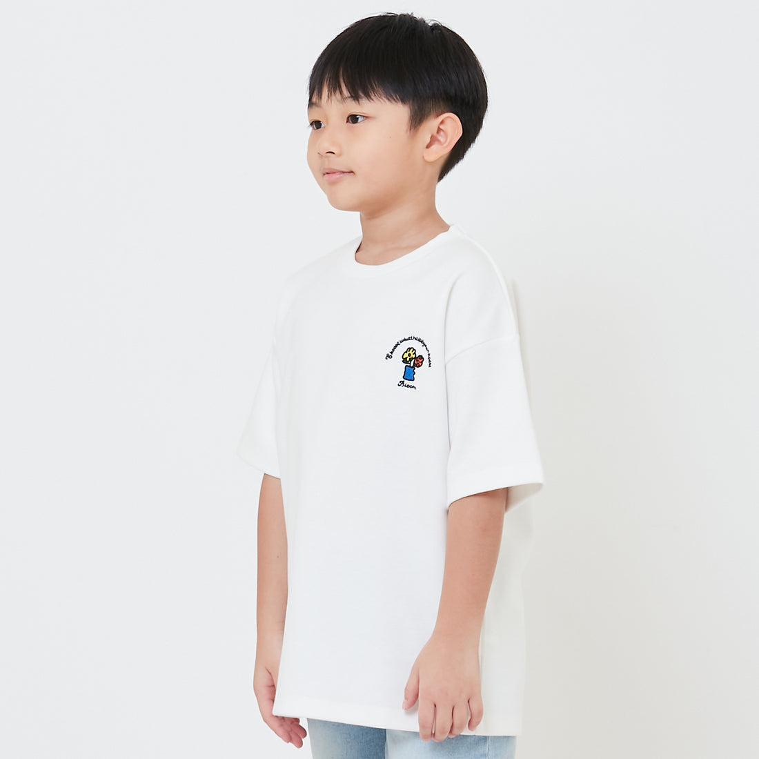 Boy Embroidery Oversized Tee - SB2411160