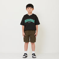 Boy Twill Cargo Shorts - SB2411166