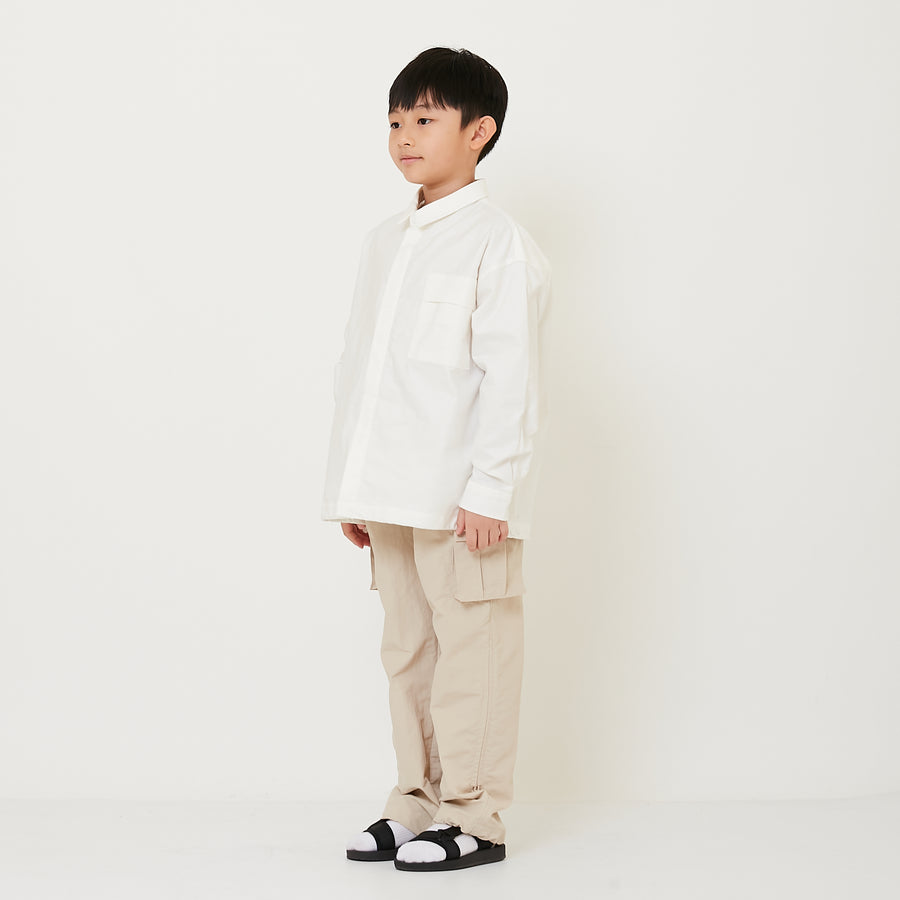 Boy Nylon Cargo Long Pants - SB2411172