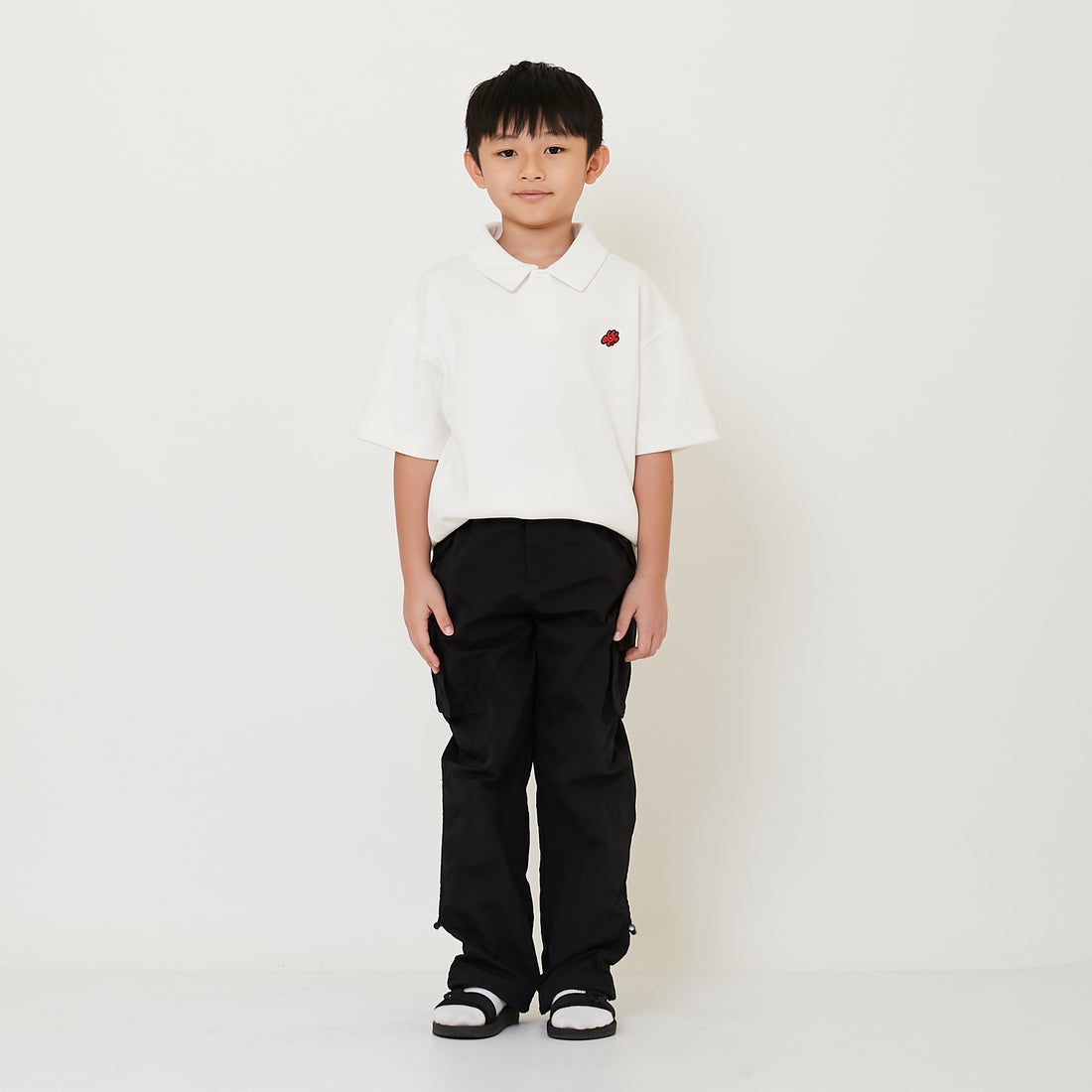 Boy Nylon Cargo Long Pants - SB2411172