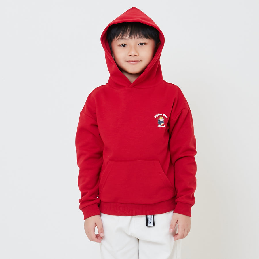 Boy Embroidery Oversized Hoodie - SB2411190