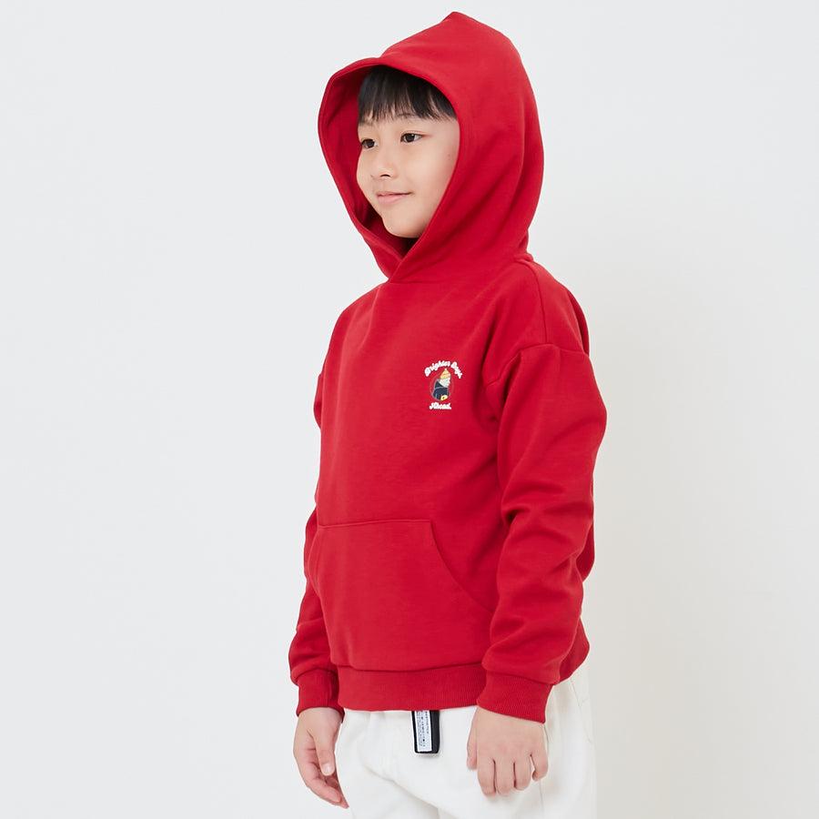 Boy Embroidery Oversized Hoodie - SB2411190