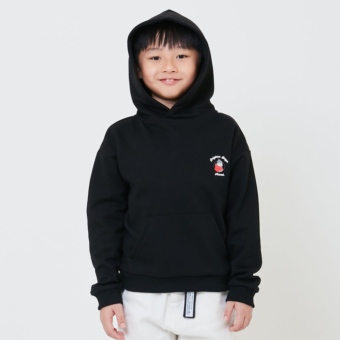 Boy Embroidery Oversized Hoodie - SB2411190