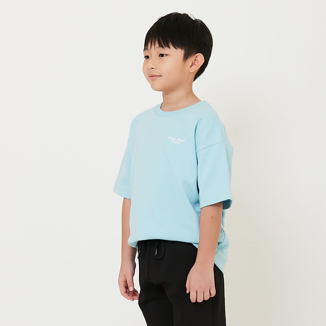 Boy Embroidery Oversized Tee - SB2412176