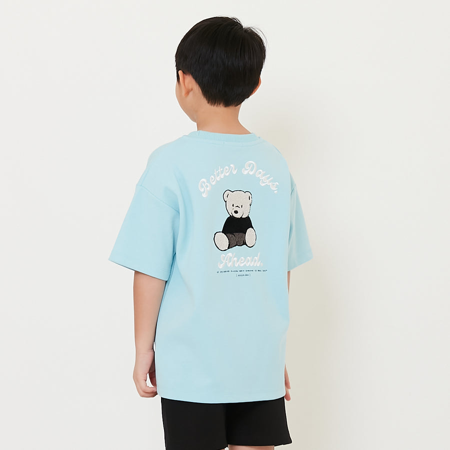 Boy Embroidery Oversized Tee - SB2412176