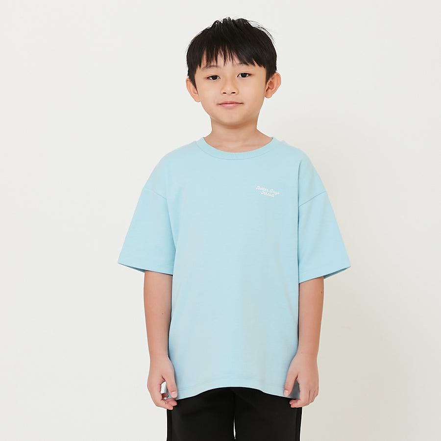 Boy Embroidery Oversized Tee - SB2412176