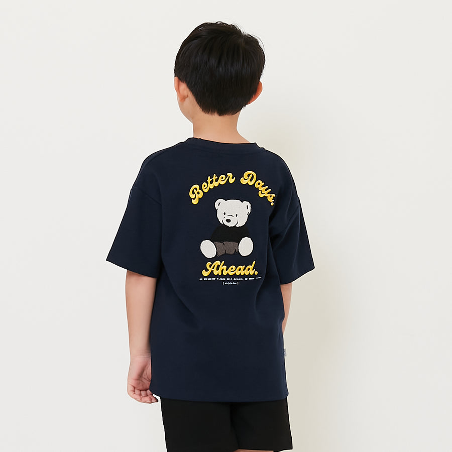 Boy Embroidery Oversized Tee - SB2412176