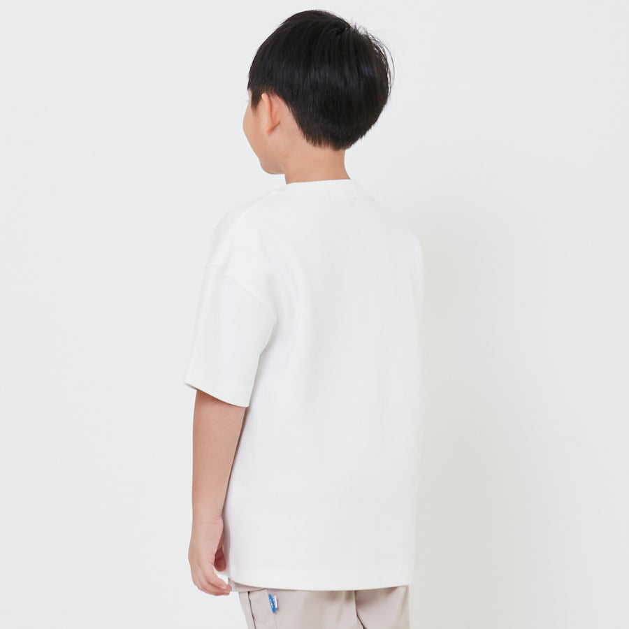 Boy Embroidery Oversized Tee - SB2412177