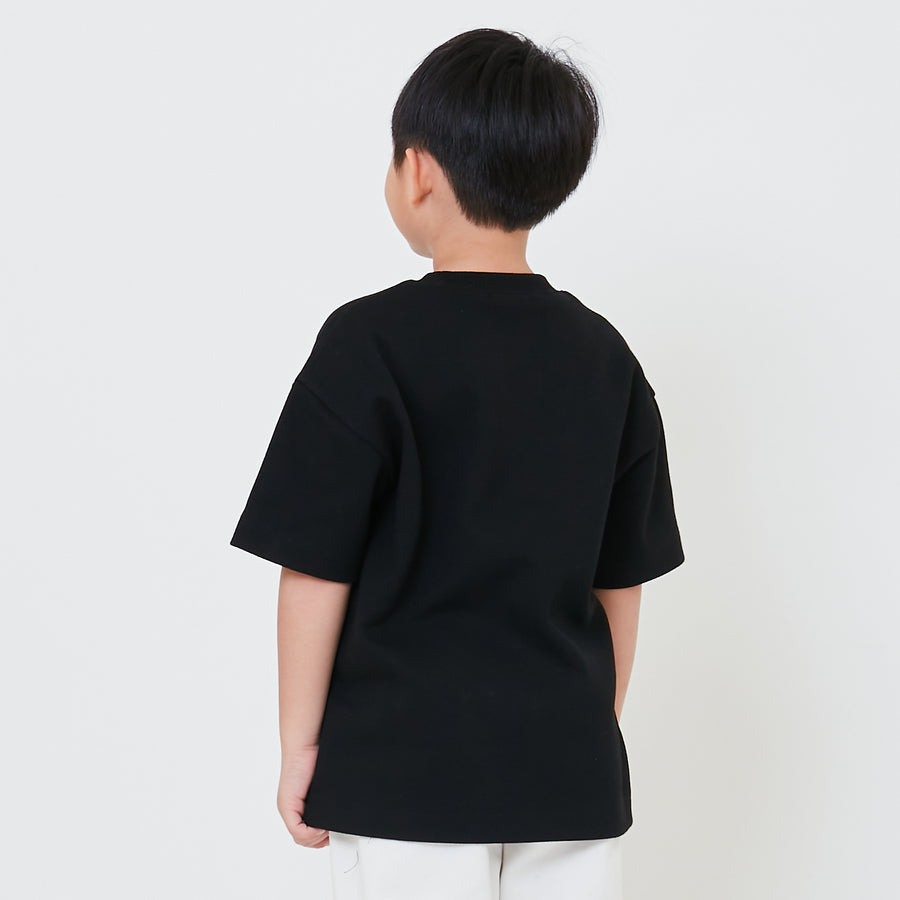 Boy Embroidery Oversized Tee - SB2412177