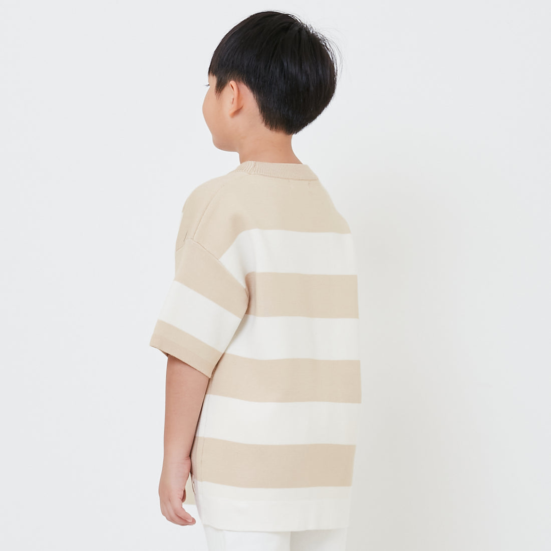 Boy Oversized Stripe Sweater - SB2412182