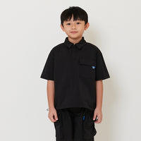 Boy Oversized Nylon Polo Tee - SB2412185