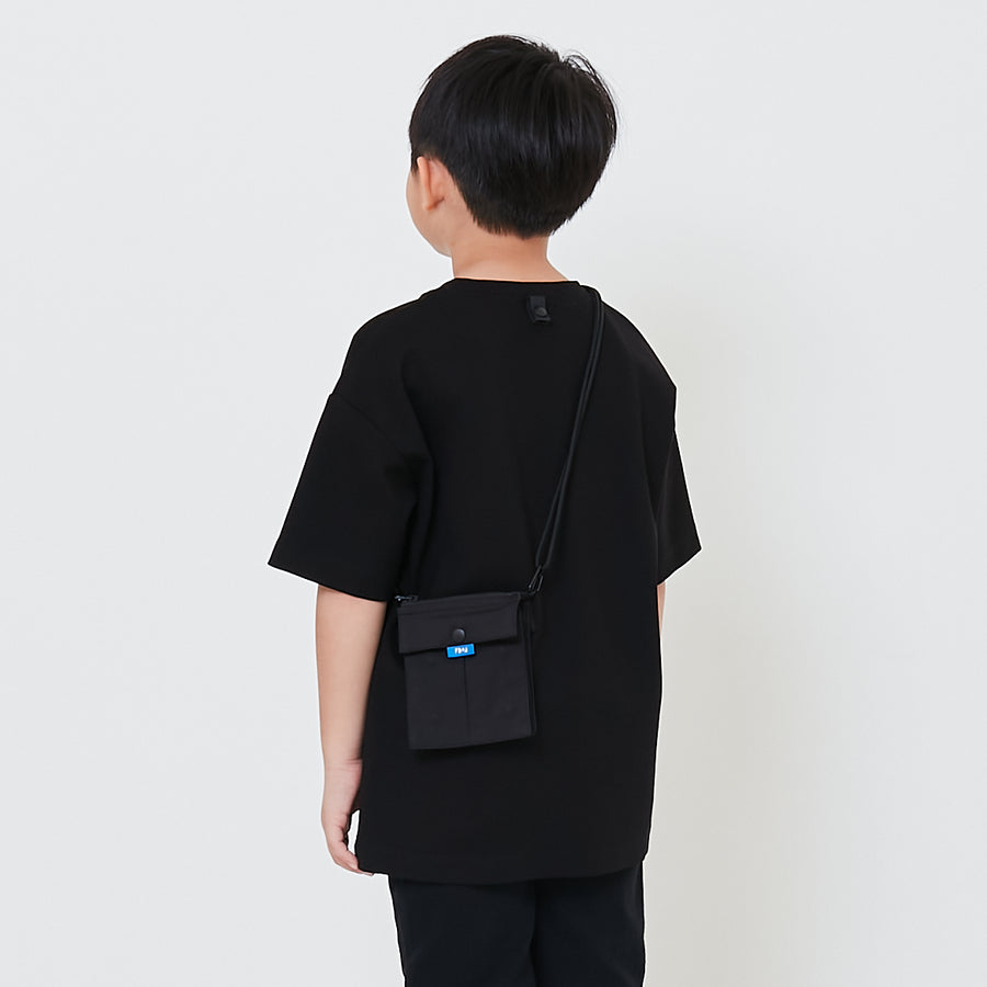 Boy Detachable Patch Pocket Oversized Top - SB2412187