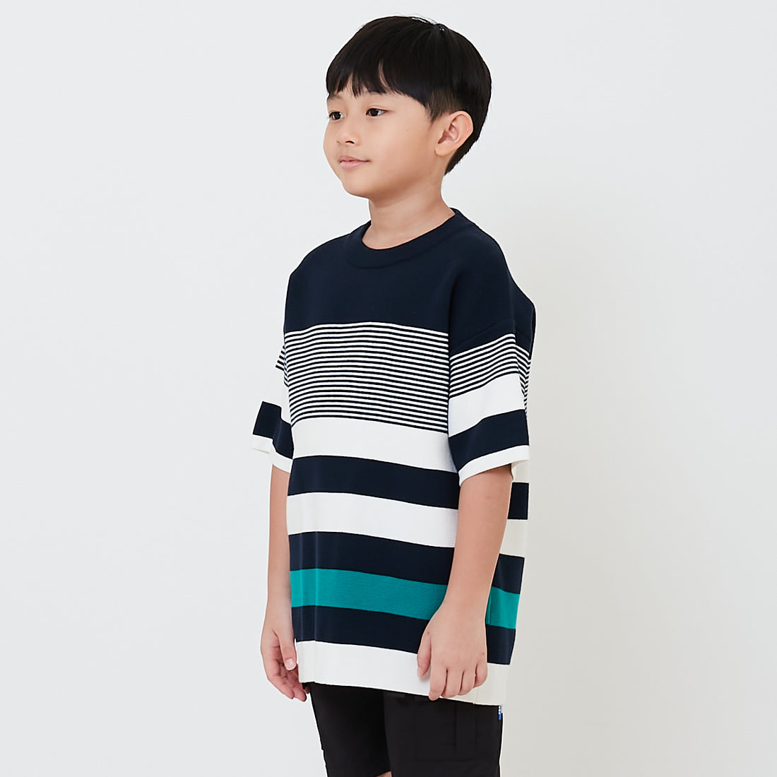 Boy Oversized Stripe Sweater - SB2502028