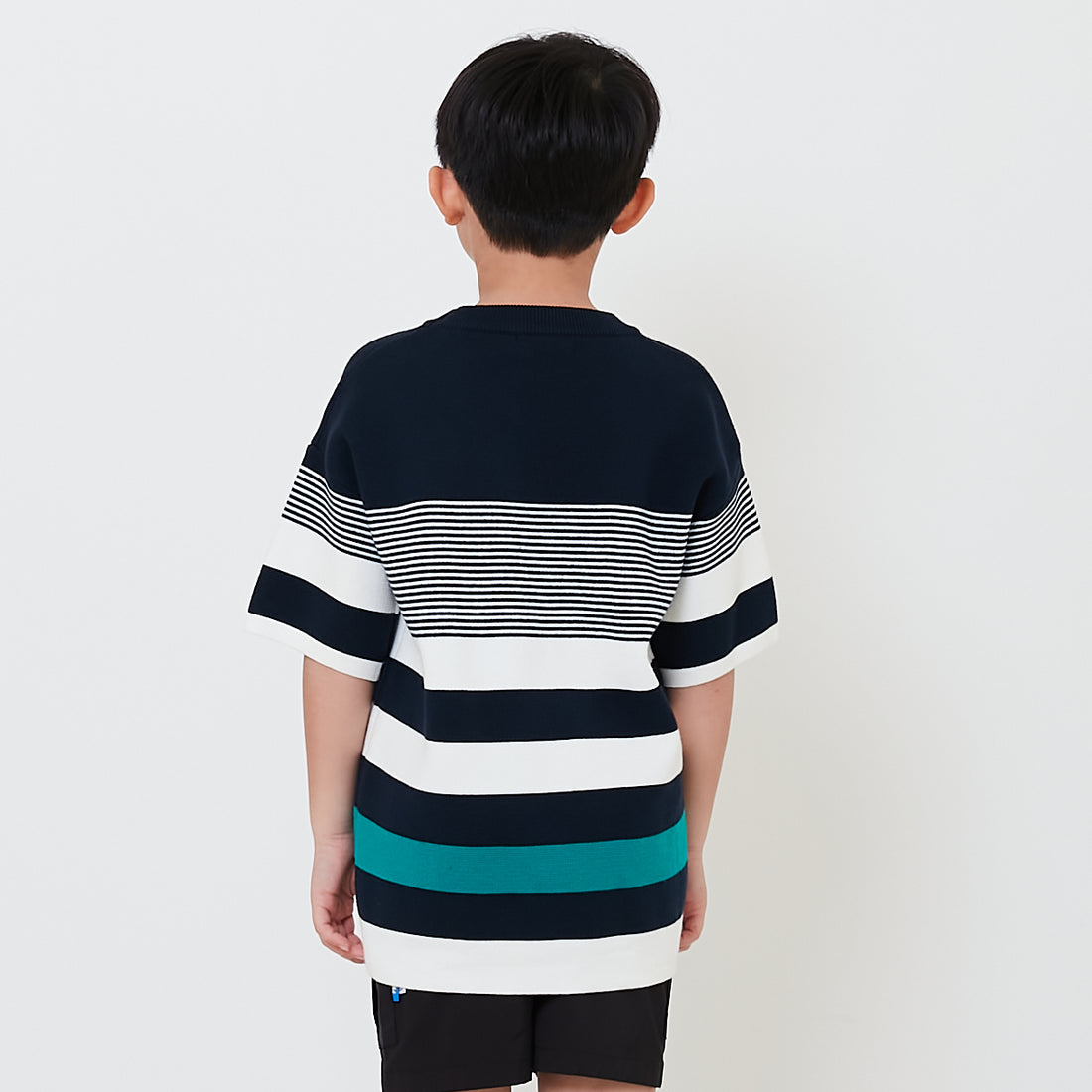 Boy Oversized Stripe Sweater - SB2502028