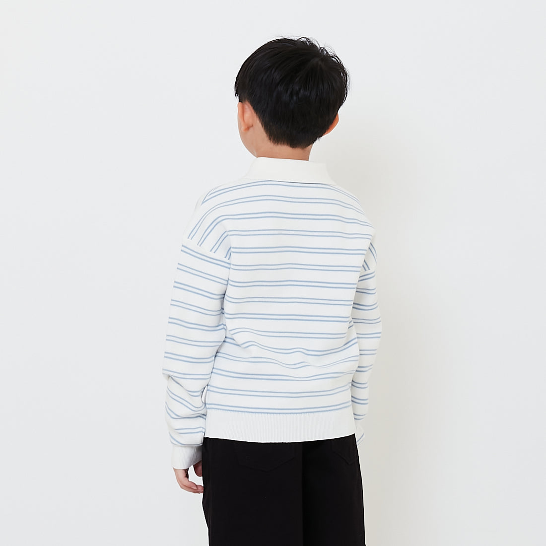 Boy Oversized Polo Sweater - SB2503039