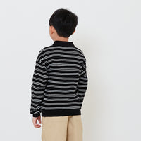 Boy Oversized Polo Sweater - SB2503039