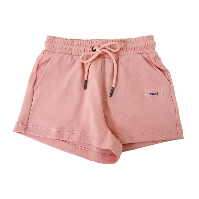 Girl Elastic Waist Sweatshorts - SG2307045