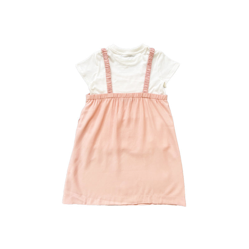 Girl 2 in 1 Dress - Pink - SG2307059C