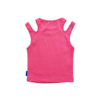 Girl Ribbed Tank Top - Fuchsia - SG2311088A