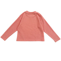 Girl Waffle Knit Top - Blush - SG2312103A