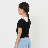 Girl 2 in 1 Ribbing Top - SG2408069