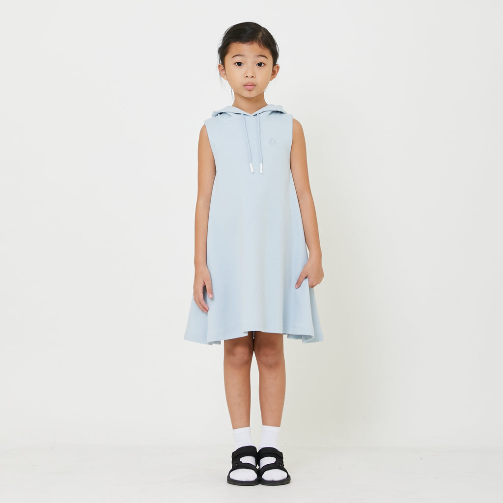 Girl Sleeveless Hoodie Dress - SG2408072