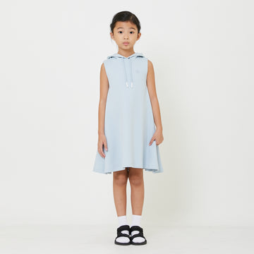 Girl Sleeveless Hoodie Dress - SG2408072