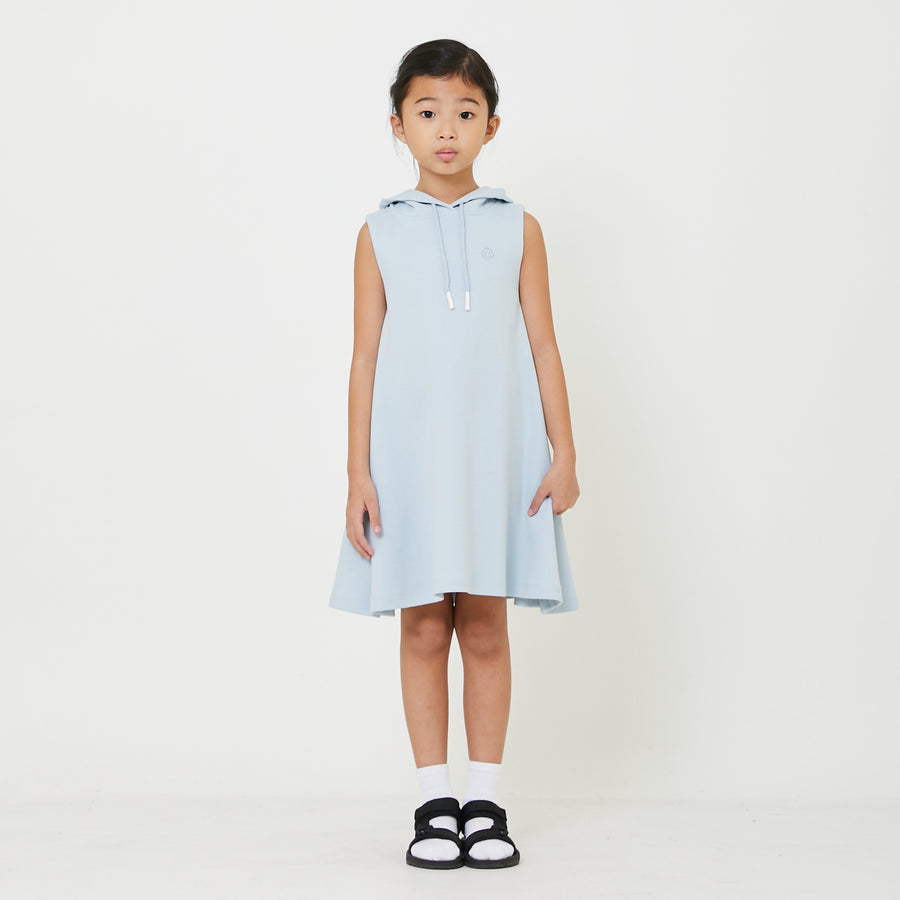 Girl Sleeveless Hoodie Dress - SG2408072