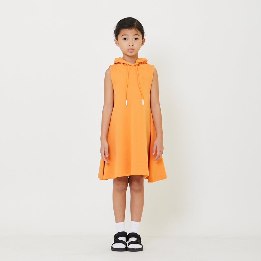 Girl Sleeveless Hoodie Dress - SG2408072