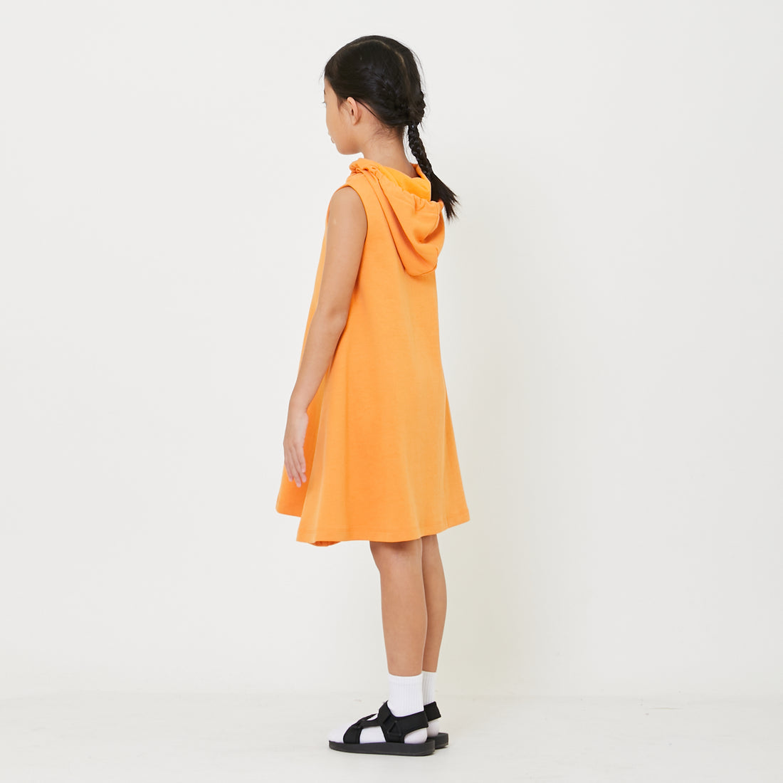 Girl Sleeveless Hoodie Dress - SG2408072