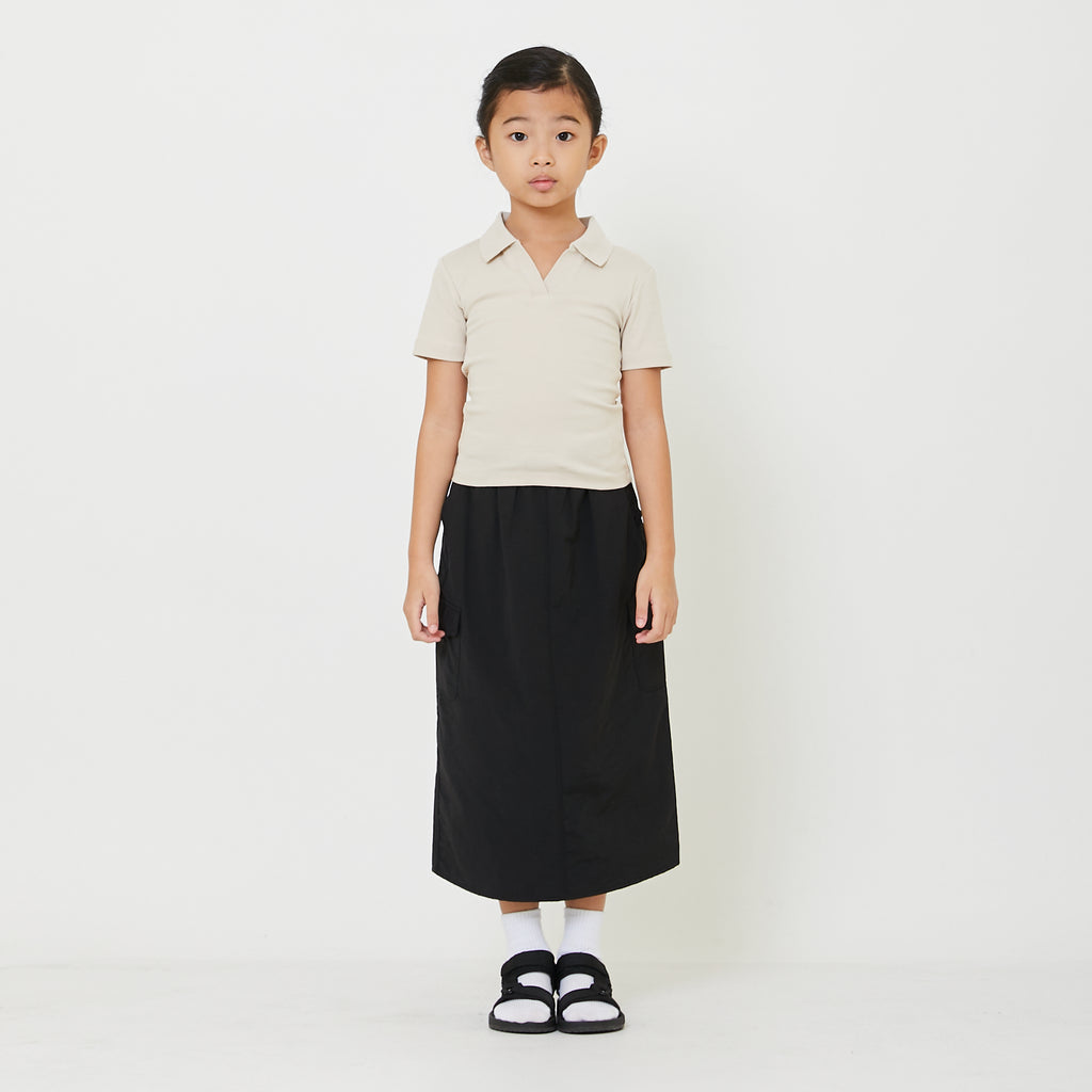 Girl Nylon Cargo Skirt - SG2408076A