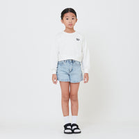 Girl High Waist Bermuda Shorts - SG2410109