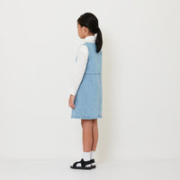 Girl Denim Dress - Light Blue - SG2410112A