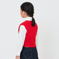 Girl Cable Knit Vest - SG2411122