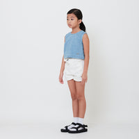 Girl Denim Shorts with Belt - SG2502028